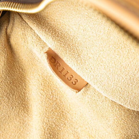 LOUIS VUITTON Authentic Brown Monogram Leather Shoulder Bag